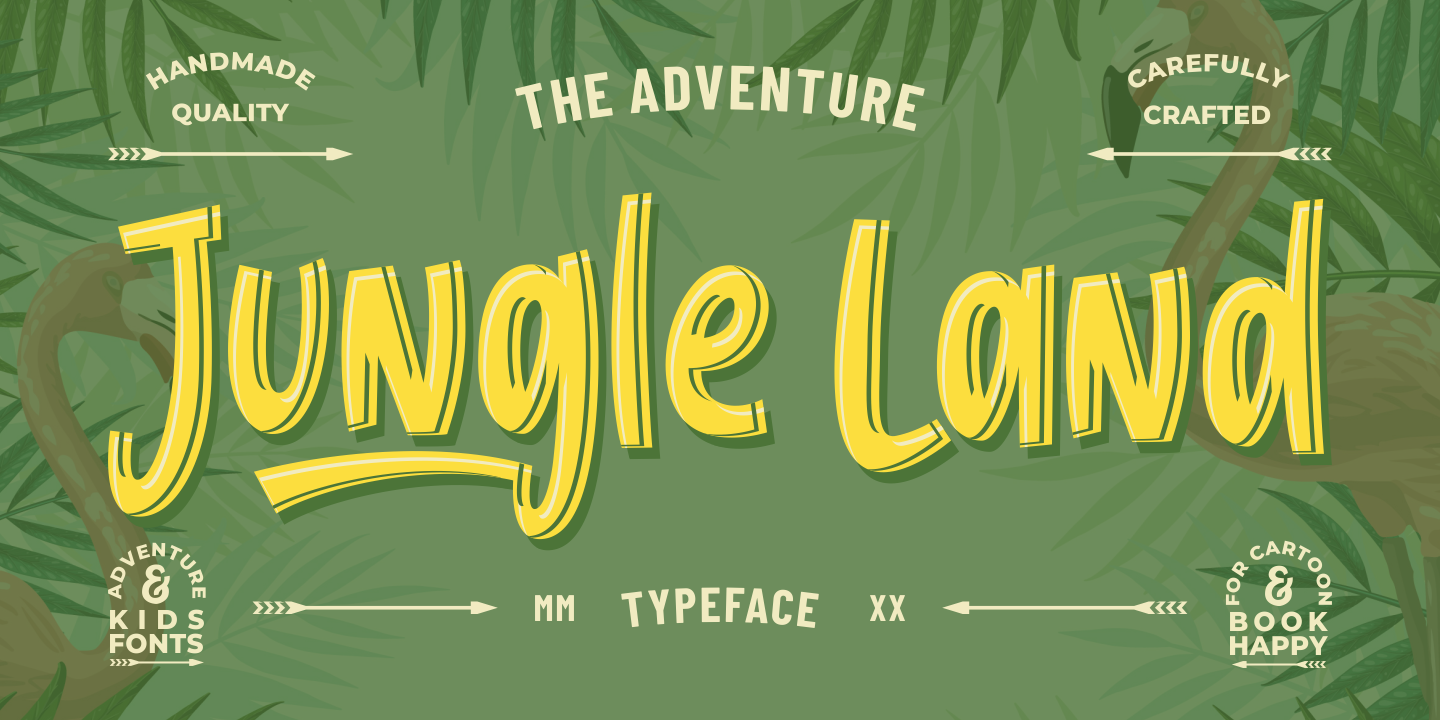 Шрифт Jungle Land